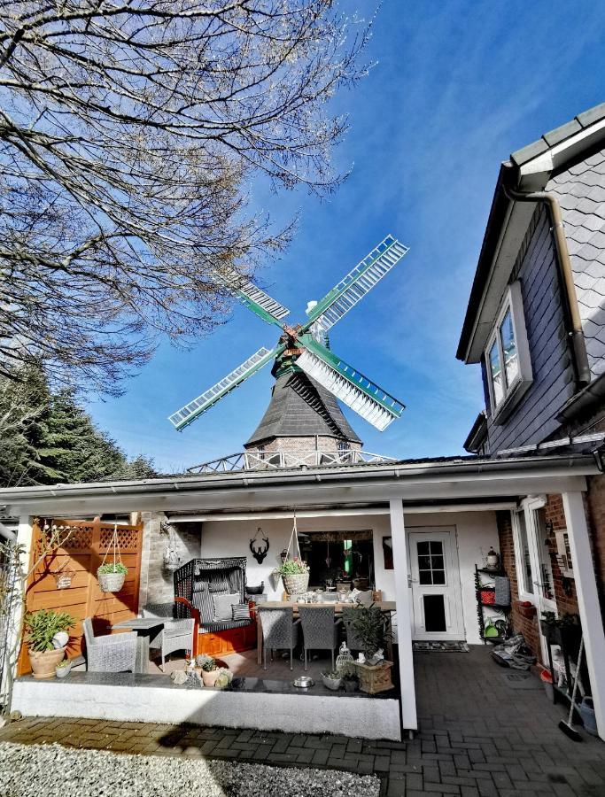 Ferienwohnung An Der Barlter Muehle Im Ersten Og Naehe Nordsee Kültér fotó