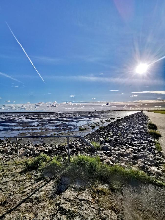 Ferienwohnung An Der Barlter Muehle Im Ersten Og Naehe Nordsee Kültér fotó
