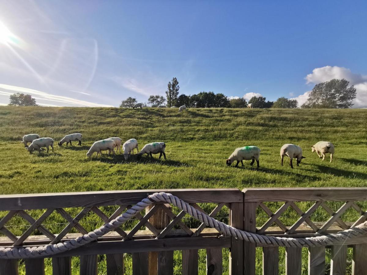 Ferienwohnung An Der Barlter Muehle Im Ersten Og Naehe Nordsee Kültér fotó