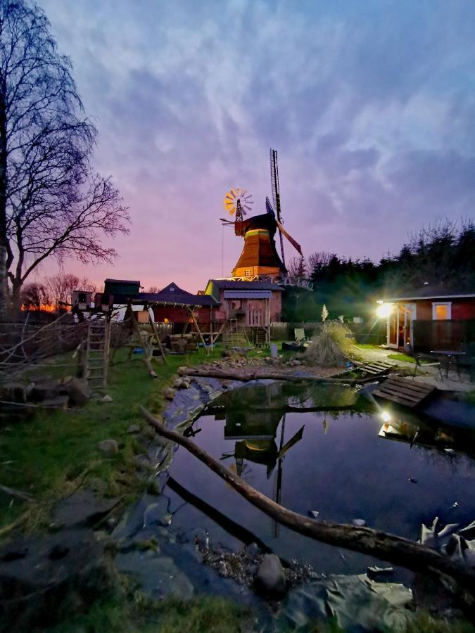 Ferienwohnung An Der Barlter Muehle Im Ersten Og Naehe Nordsee Kültér fotó